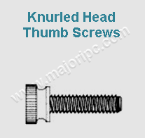 Knurled Head Thumb Screws